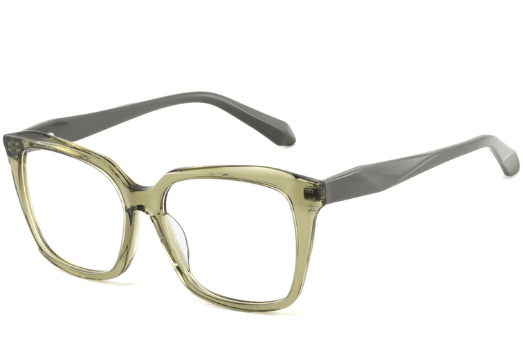 Butterfly Green Acetate Glasses #BS2425-0672