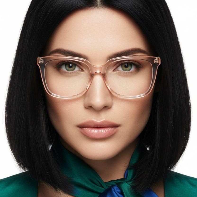 Butterfly Orange Acetate Glasses #BS2425-0673