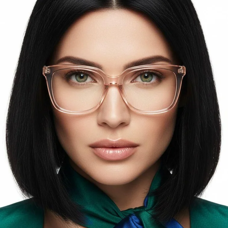 Butterfly Orange Acetate Glasses #BS2425-0673