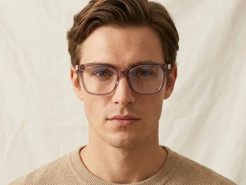 Lunettes papillon en acétate brun #BS2425-0675