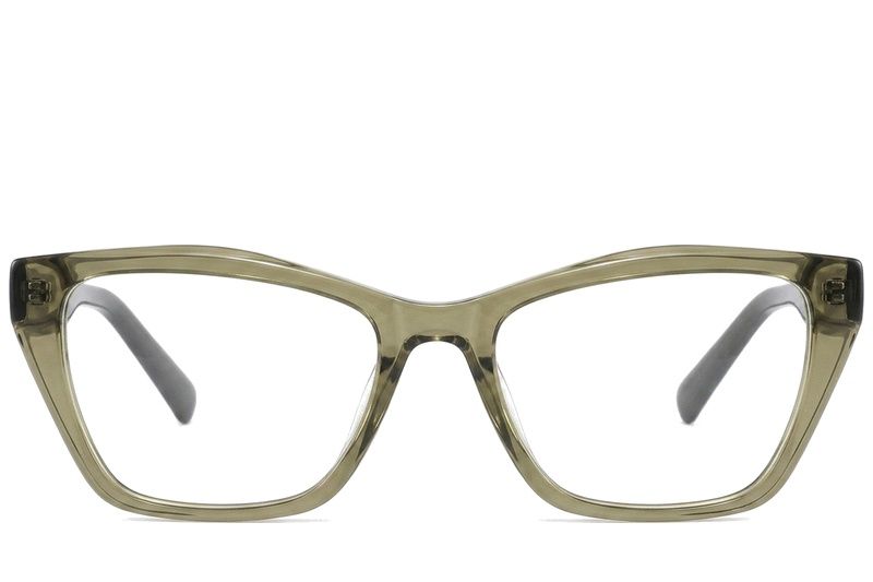 Butterfly Green Acetate Glasses #BS2425-0678