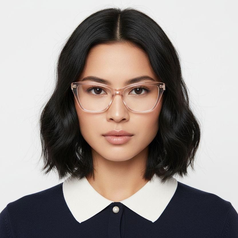 Butterfly Orange Acetate Glasses #BS2425-0679