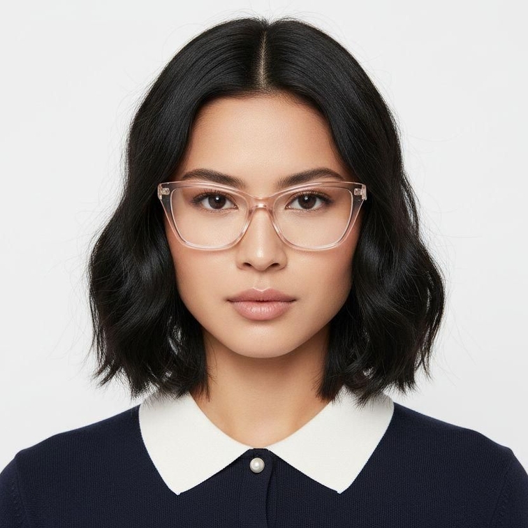 Butterfly Orange Acetate Glasses #BS2425-0679