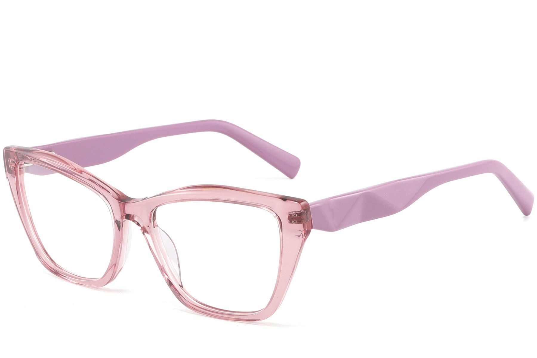 Lunettes en acétate violet papillon #BS2425-0680