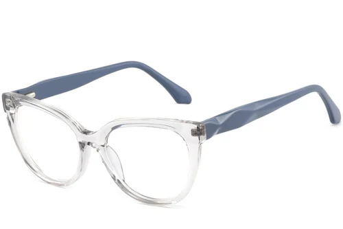Verres en acétate transparent papillon #BS2425-0683
