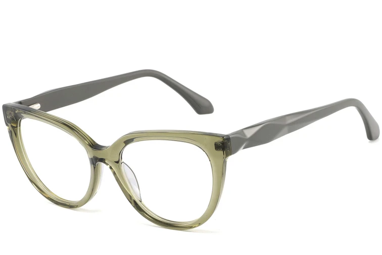 Gafas de acetato verde mariposa #BS2425-0684