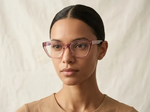 Lunettes en acétate violet papillon #BS2425-0686