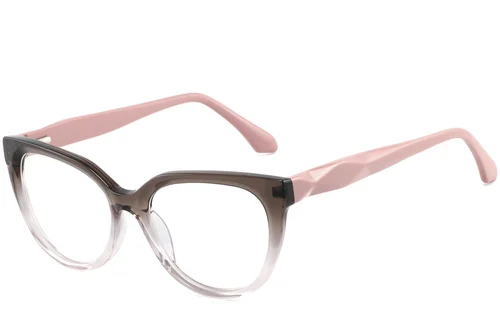 Lunettes papillon en acétate brun #BS2425-0688