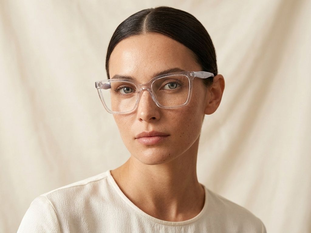 Butterfly Transparent Acetate Glasses #BS2425-0689