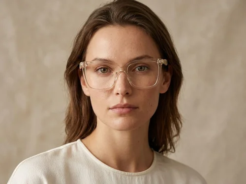 Lunettes papillon en acétate jaune #BS2425-0691