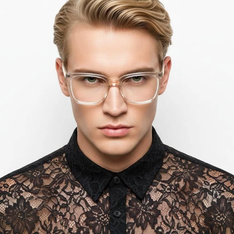 Butterfly Yellow Acetate Glasses #BS2425-0691
