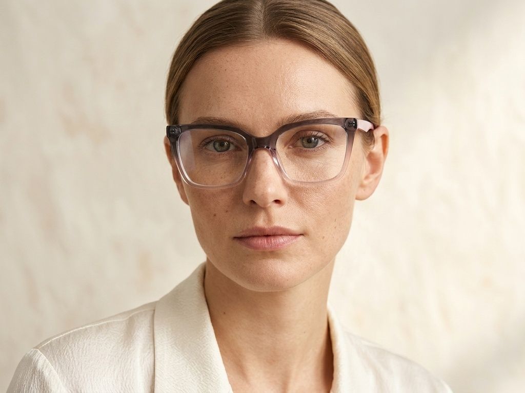 Gafas de acetato rosa mariposa #BS2425-0692