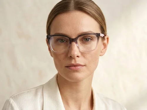 Lunettes en acétate rose papillon #BS2425-0692