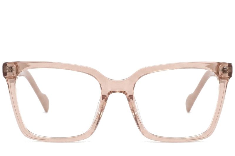 Gafas de acetato marrón mariposa #BS2425-0693