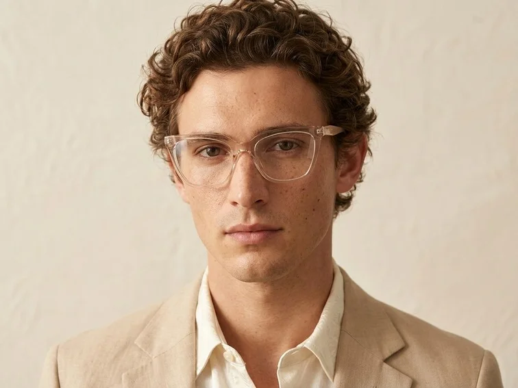Butterfly Orange Acetate Glasses #BS2425-0697