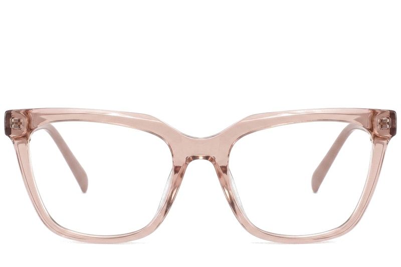 Occhiali in acetato marrone farfalla #BS2425-0699