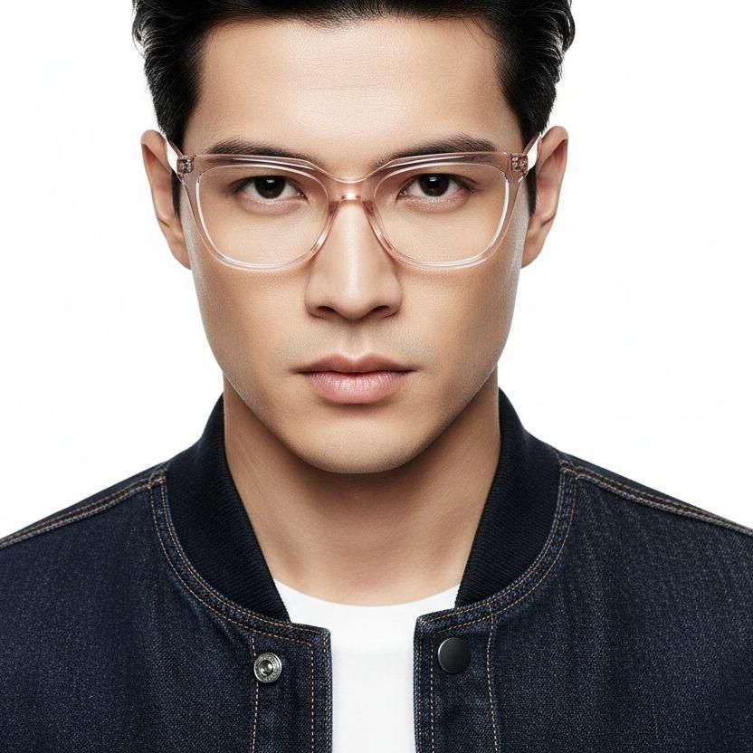 Gafas de acetato rosa mariposa #BS2425-0700