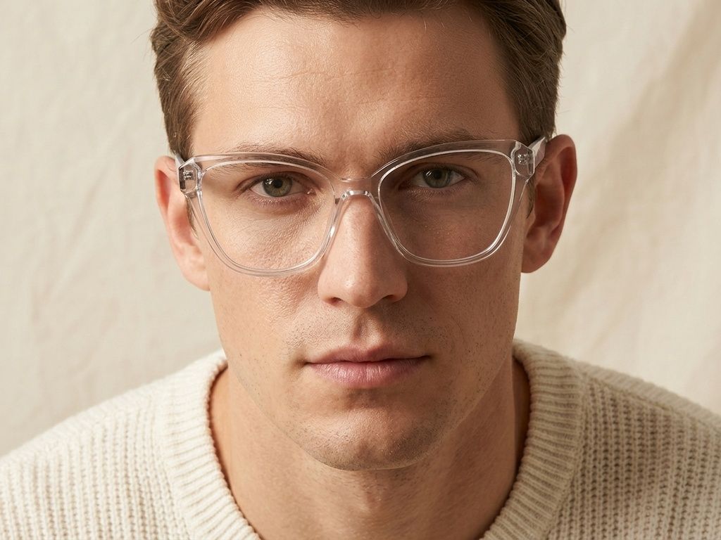 Butterfly Transparent Acetate Glasses #BS2425-0701