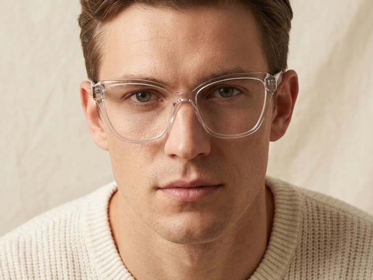 Butterfly Transparent Acetate Glasses #BS2425-0701