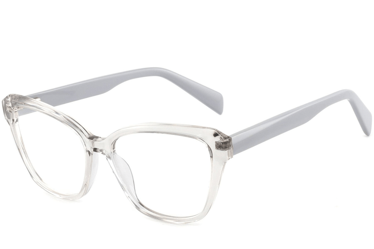 Gafas de acetato transparentes con forma de mariposa #BS2425-0701