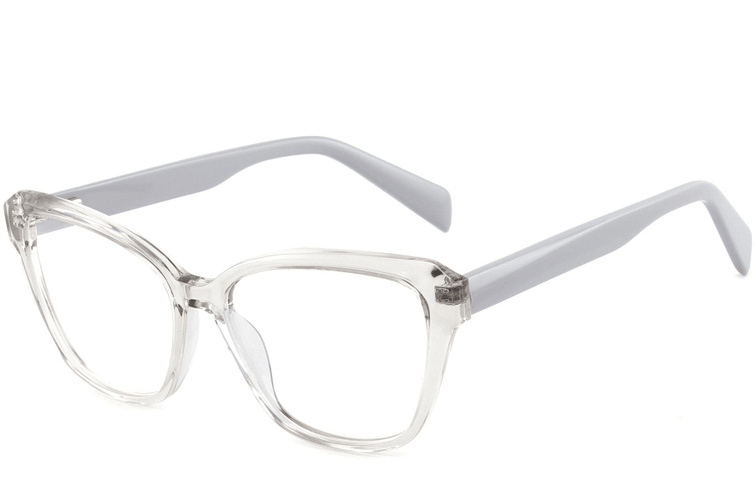 Gafas de acetato transparentes con forma de mariposa #BS2425-0701