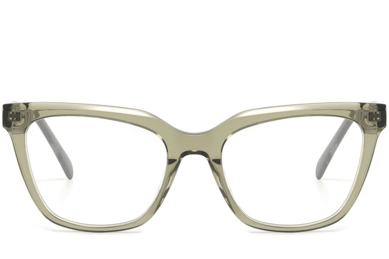 Butterfly Green Acetate Glasses #BS2425-0702