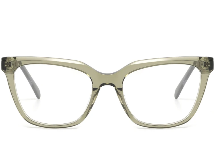 Gafas de acetato verde mariposa #BS2425-0702