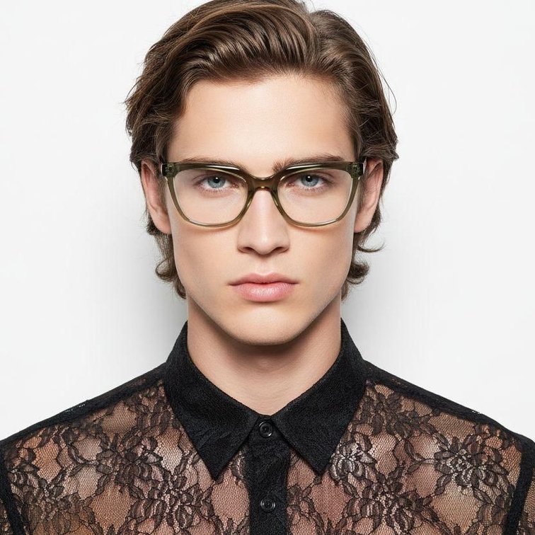 Butterfly Green Acetate Glasses #BS2425-0702