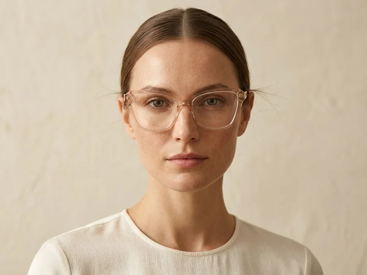 Butterfly Orange Acetate Glasses #BS2425-0703