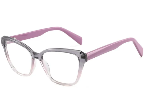 Lunettes en acétate rose papillon #BS2425-0704