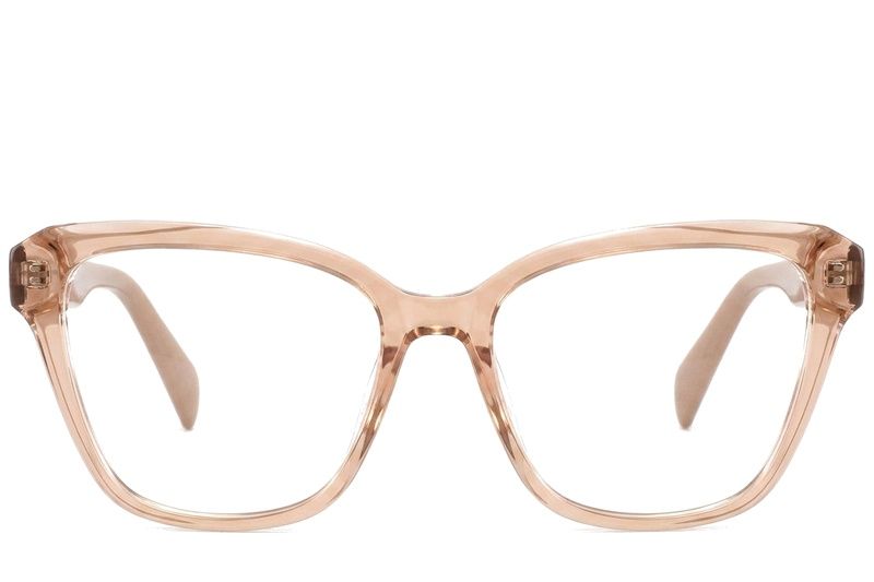 Occhiali in acetato marrone farfalla #BS2425-0705