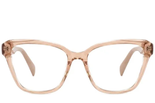 Lunettes papillon en acétate brun #BS2425-0705
