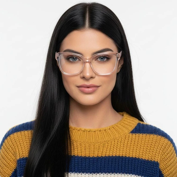 Gafas de acetato rosa mariposa #BS2425-0706