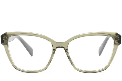 Lunettes en acétate vert papillon #BS2425-0708