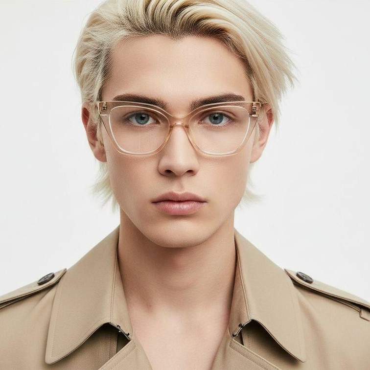 Butterfly Orange Acetate Glasses #BS2425-0709