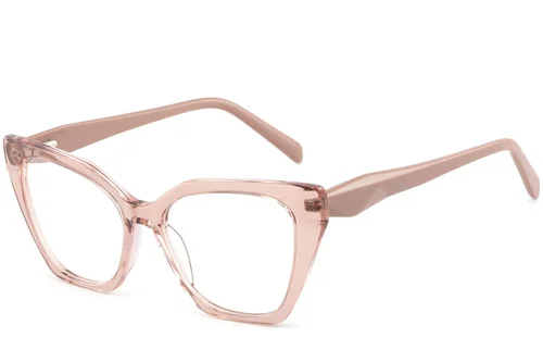 Lunettes papillon en acétate brun #BS2425-0711