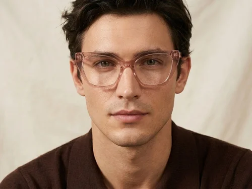 Lunettes en acétate rose papillon #BS2425-0712