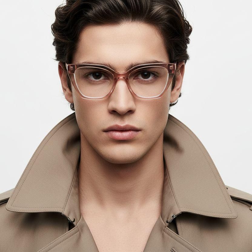 Butterfly Pink Acetate Glasses #BS2425-0712