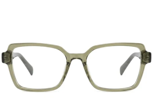 Lunettes en acétate vert papillon #BS2425-0714