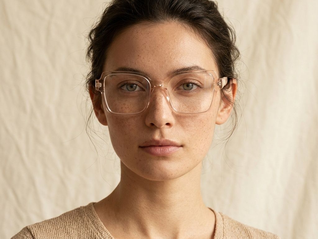 Gafas de acetato color naranja mariposa #BS2425-0715