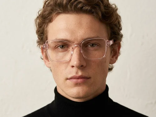Lunettes en acétate rose papillon #BS2425-0718