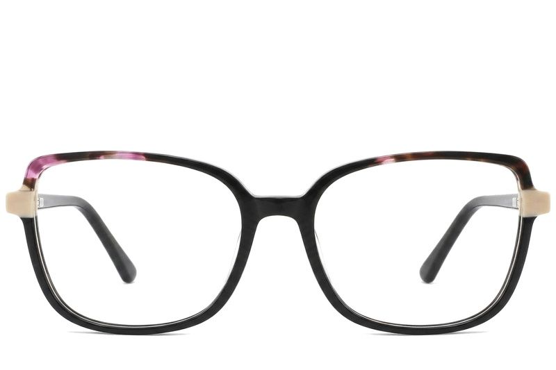 Butterfly Black Acetate Glasses #BS2425-0719