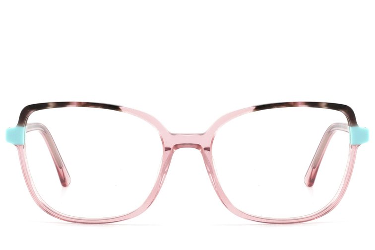 Lunettes en acétate rose papillon #BS2425-0720