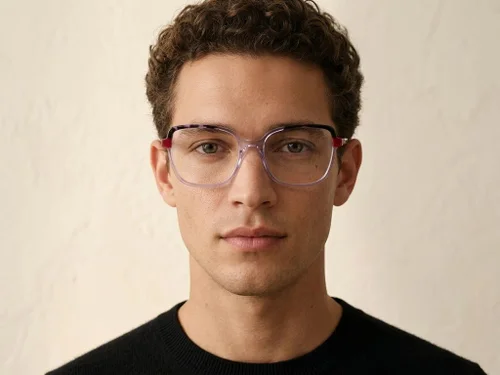 Lunettes en acétate violet papillon #BS2425-0721