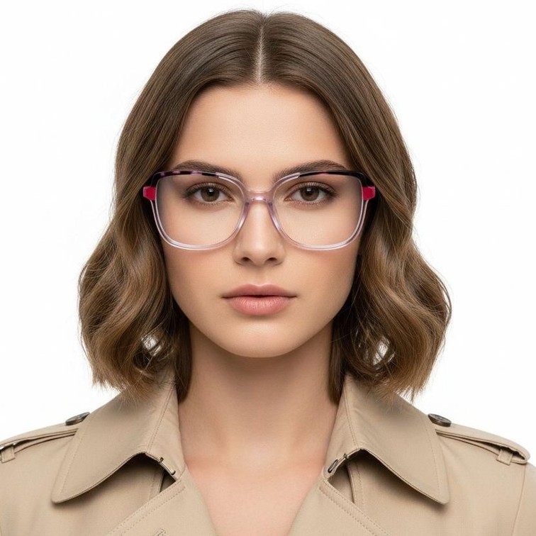 Butterfly Purple Acetate Glasses #BS2425-0721