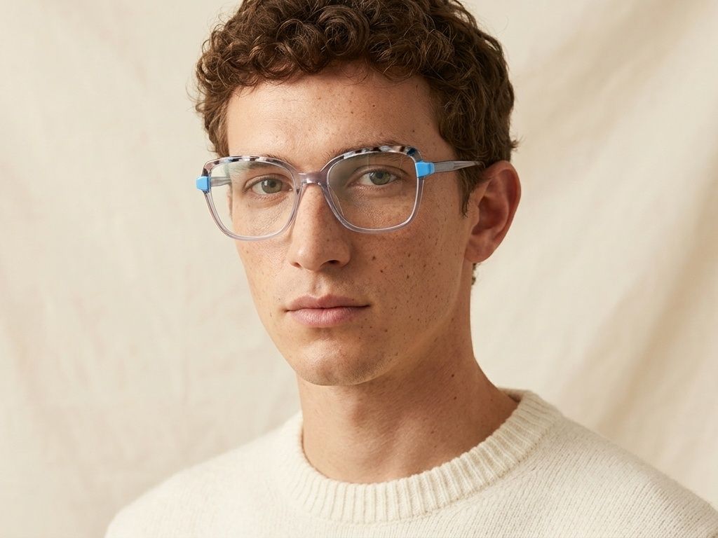 Gafas de acetato gris mariposa #BS2425-0722