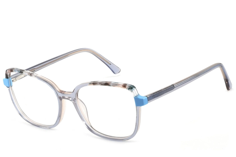 Gafas de acetato gris mariposa #BS2425-0722