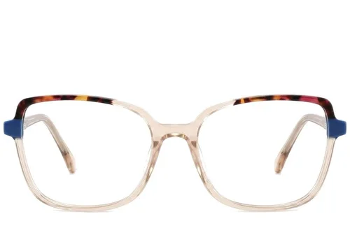 Lunettes papillon en acétate brun #BS2425-0723