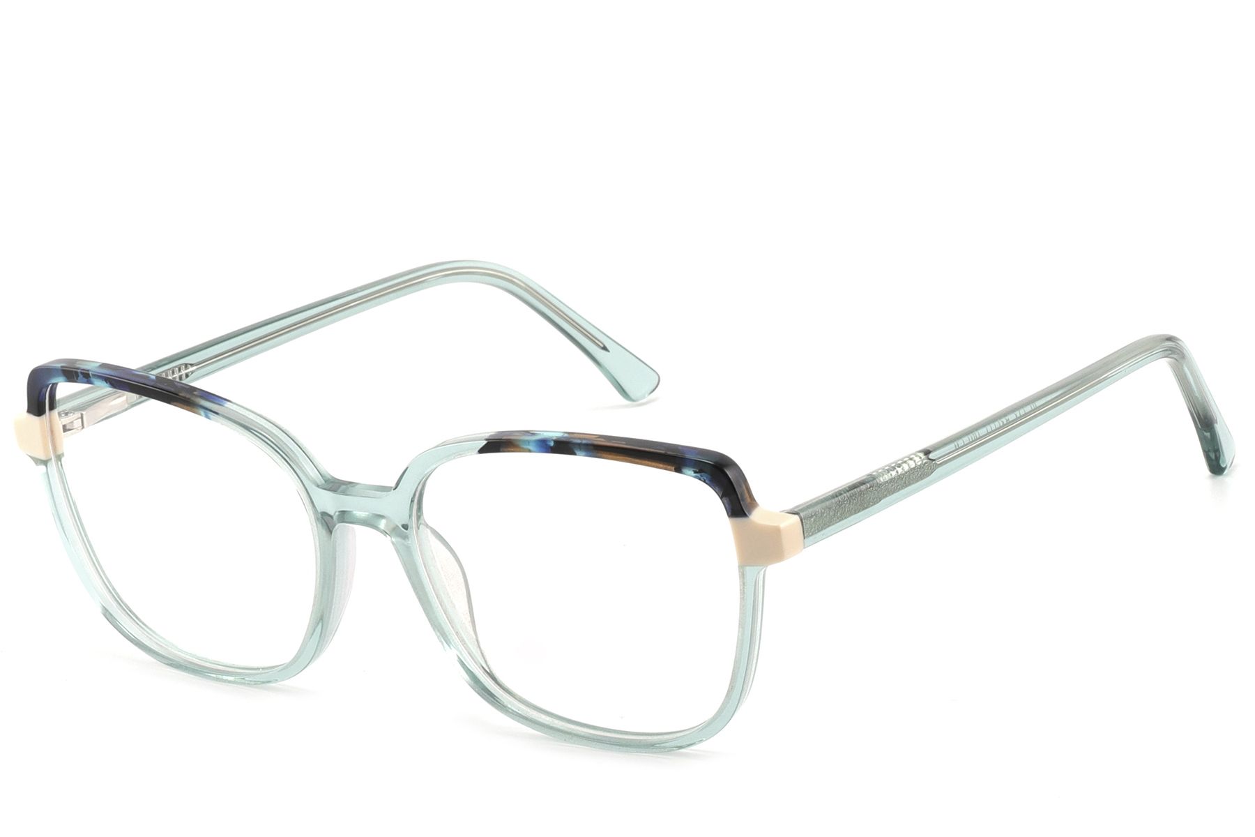 Butterfly Green Acetate Glasses #BS2425-0724