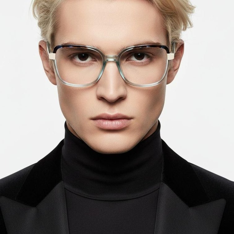 Butterfly Green Acetate Glasses #BS2425-0724